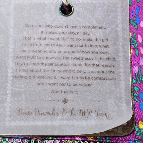 Matilda Jane Flip Flop Sandals Purple Size 8 - Picture 13 of 13